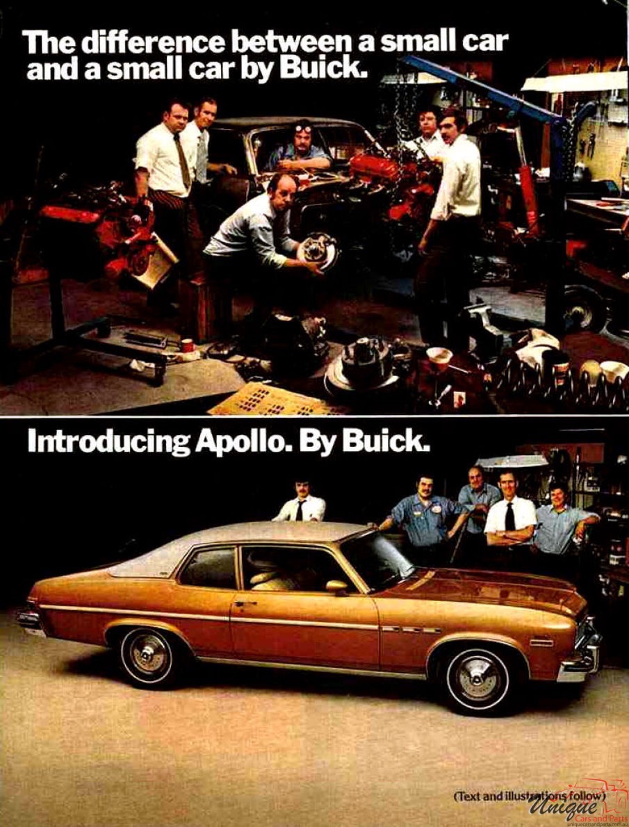 1973 Buick Apollo Folder Page 4